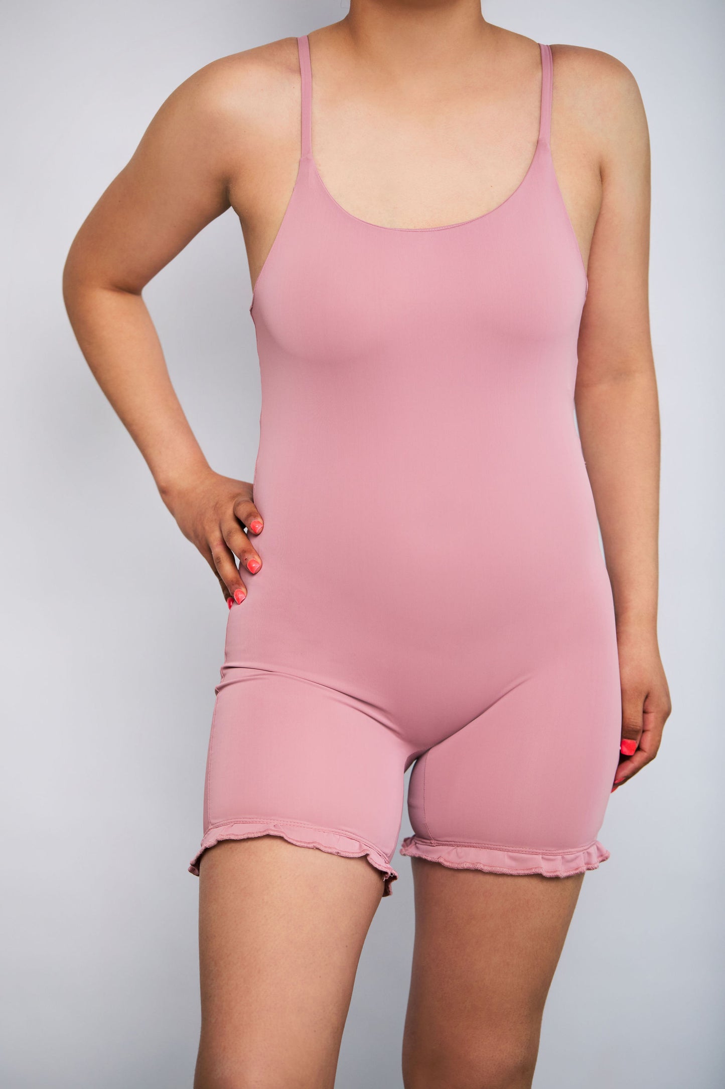 Ruffle Edge Romper
